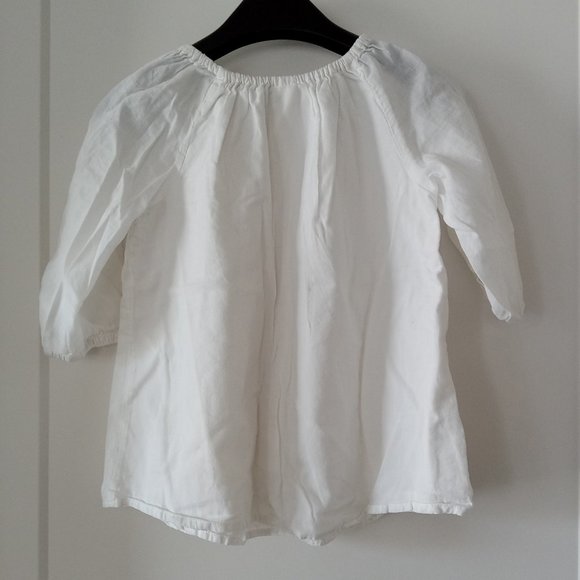 White embroidered shirt - Picture 3 of 4